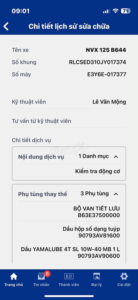 Chính chủ bán nvx 125 smartkey. Mua bán Xe máy tại Thành phố Thủ Đức Tp Hồ Chí Minh được đăng bởi F88 hình 5