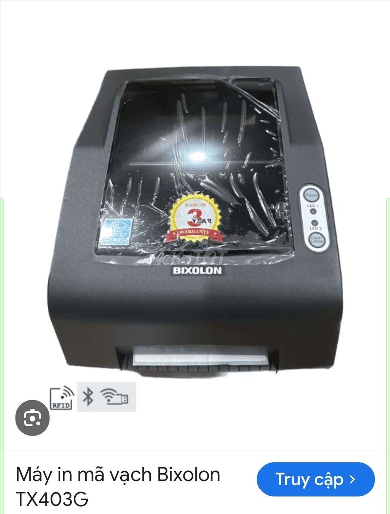 Máy in mã vạch Bixolon TX403G Đen. Mua bán Đồ dùng văn phòng tại Huyện Nhà Bè Tp Hồ Chí Minh được đăng bởi Cẩm Duyên hình 1