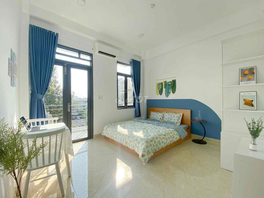 👑CĂN HỘ STUDIO BAN CÔNG🍀Cửa Sổ Lớn Siu Thoáng✨Thang Máy~Đậu Được OTO