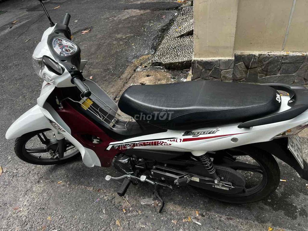 SYM Elegant 50 2025 Trắng Đỏ 1800 km. Mua bán Xe máy tại Quận Tân Bình Tp Hồ Chí Minh được đăng bởi Nguyễn Hồng Minh hình 3