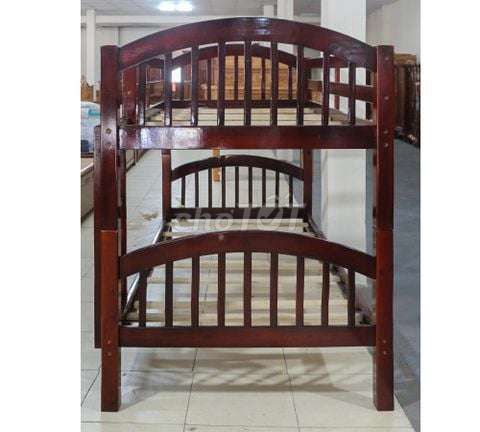 Giường tầng 405T Nâu Gỗ thông Đã sử dụng. Mua bán Giường, chăn ga gối nệm tại Huyện Hòa Vang Đà Nẵng được đăng bởi Hiếu KaĐu hình 1