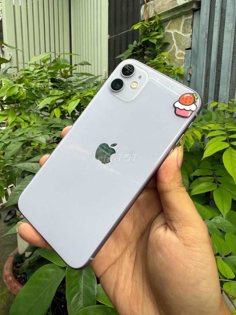 Apple iPhone 11 64GB Tím nhạt Đã dùng. Mua bán Điện thoại tại Huyện Bình Chánh Tp Hồ Chí Minh được đăng bởi Lâm mobiphone hình 1