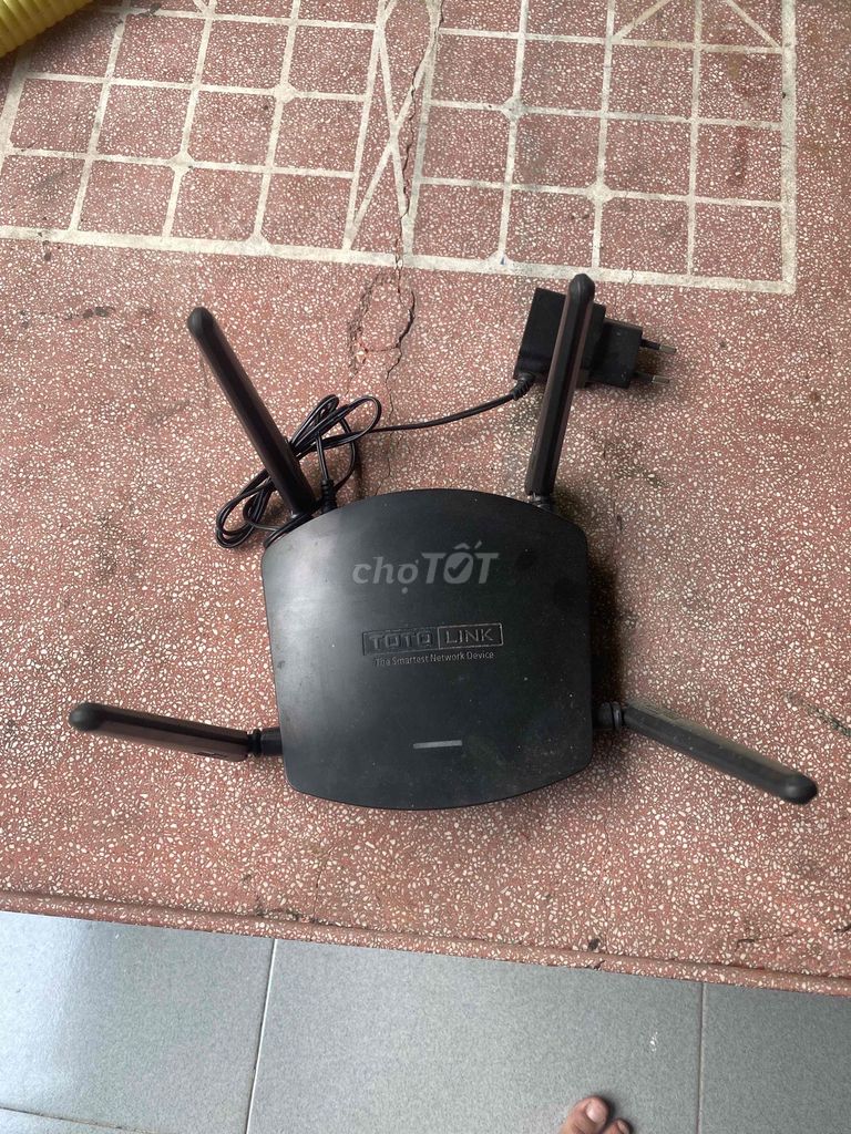 Bộ định tuyến Totolink AC1200 Đen. Mua bán Phụ kiện (Màn hình, Chuột...) tại Huyện Hóc Môn Tp Hồ Chí Minh được đăng bởi Quốc Đạt hình 1
