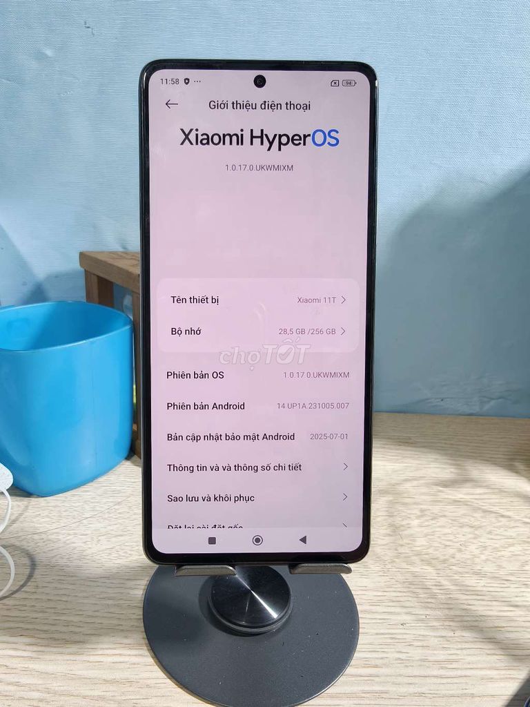 Xiaomi Mi 11T 256GB Trắng. Mua bán Điện thoại tại Quận Nam Từ Liêm Hà Nội được đăng bởi Hoàng Đông hình 1
