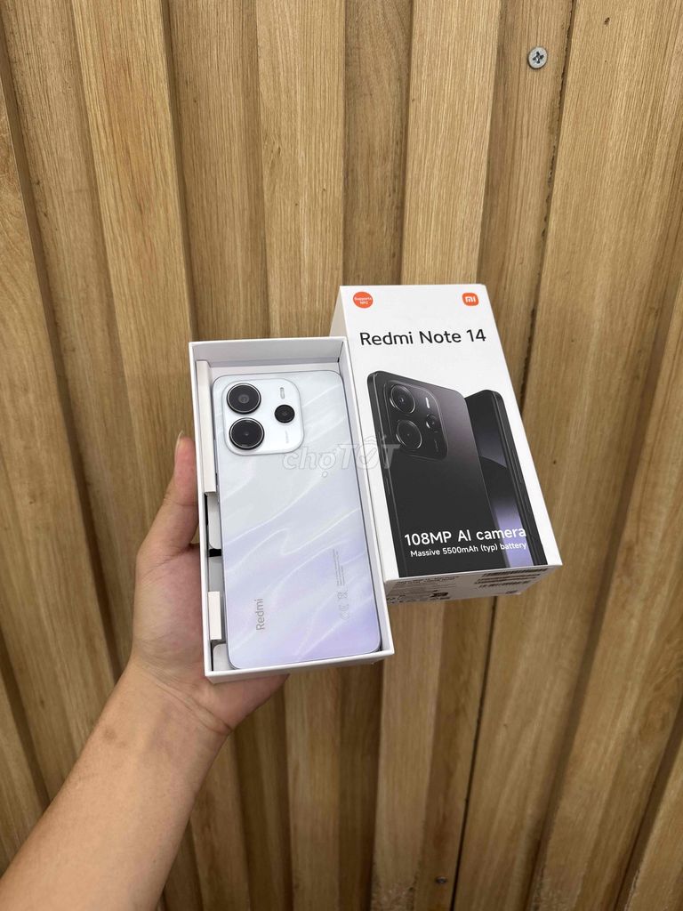 Xiaomi Redmi Note 14 128GB Trắng. Mua bán Điện thoại tại Quận Đống Đa Hà Nội được đăng bởi  Đức Mobile hình 1