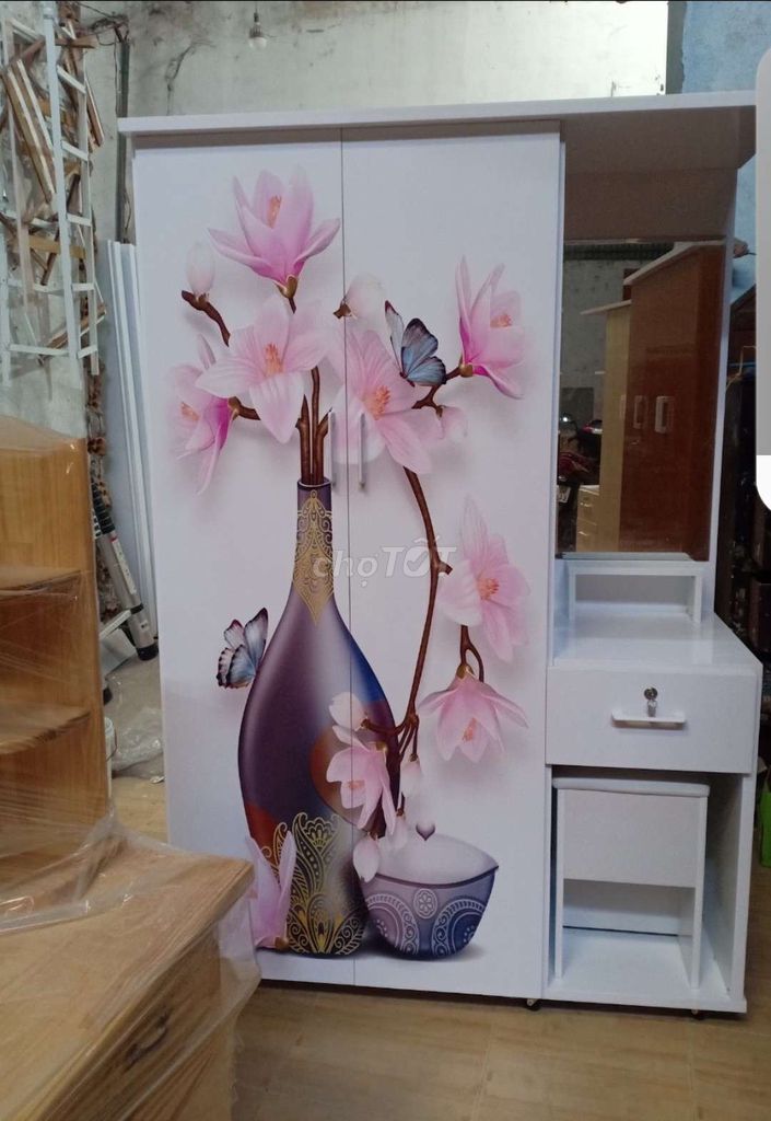Tủ quần áo nhựa lền bàn phấn.. Mua bán Tủ, kệ gia đình tại Thành phố Biên Hòa Đồng Nai được đăng bởi Yen Binh hình 1
