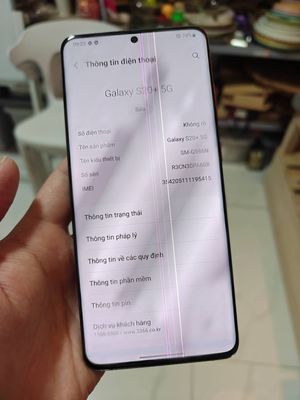 Samsung Galaxy S20+ 5G 12GB/256GB Đỏ 4 sọc màn hình