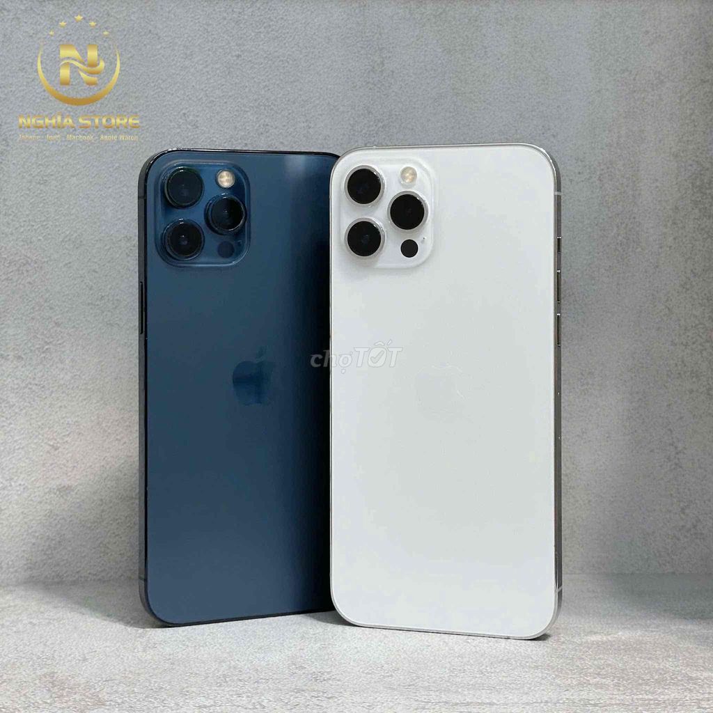 Apple iPhone 12 Pro Max 128GB Xanh. Mua bán Điện thoại tại Huyện Trảng Bom Đồng Nai được đăng bởi Nghĩa Store Trảng Bom hình 1