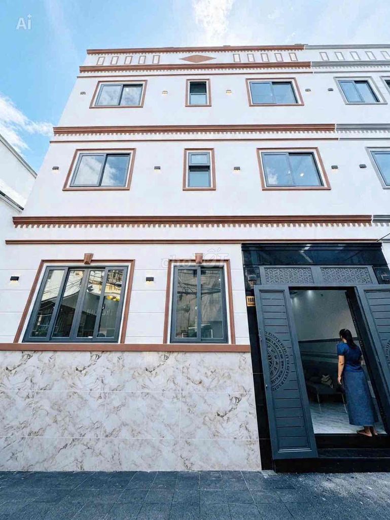 NHÀ XÂY MỚI HẺM NHỰA 📍 Hẻm Bạch Đằng P.15 Bình Thạnh