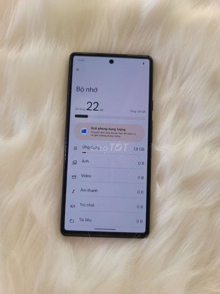 Google Pixel 6 8/128GB Đen. Mua bán Điện thoại tại Quận 10 Tp Hồ Chí Minh được đăng bởi Thế giới phone hình 1