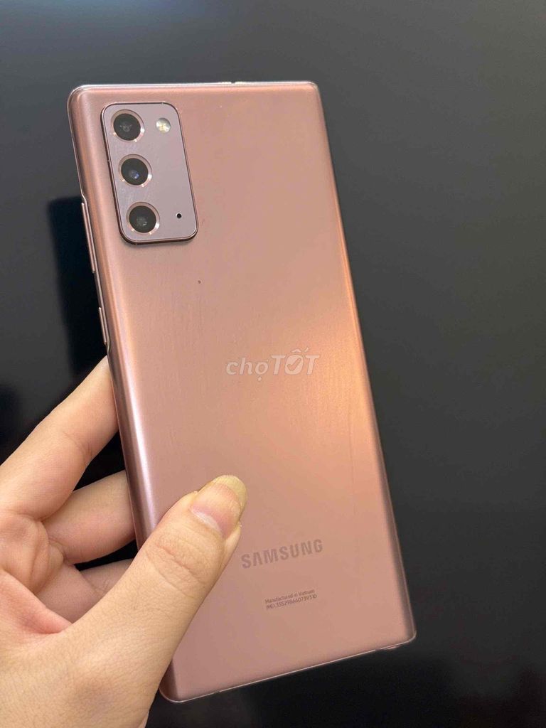 Samsung Note 20 5G 8/128GB Quốc tế Giá rẻ. Mua bán Điện thoại tại Quận Ninh Kiều Cần Thơ được đăng bởi Thái Mobile hình 1