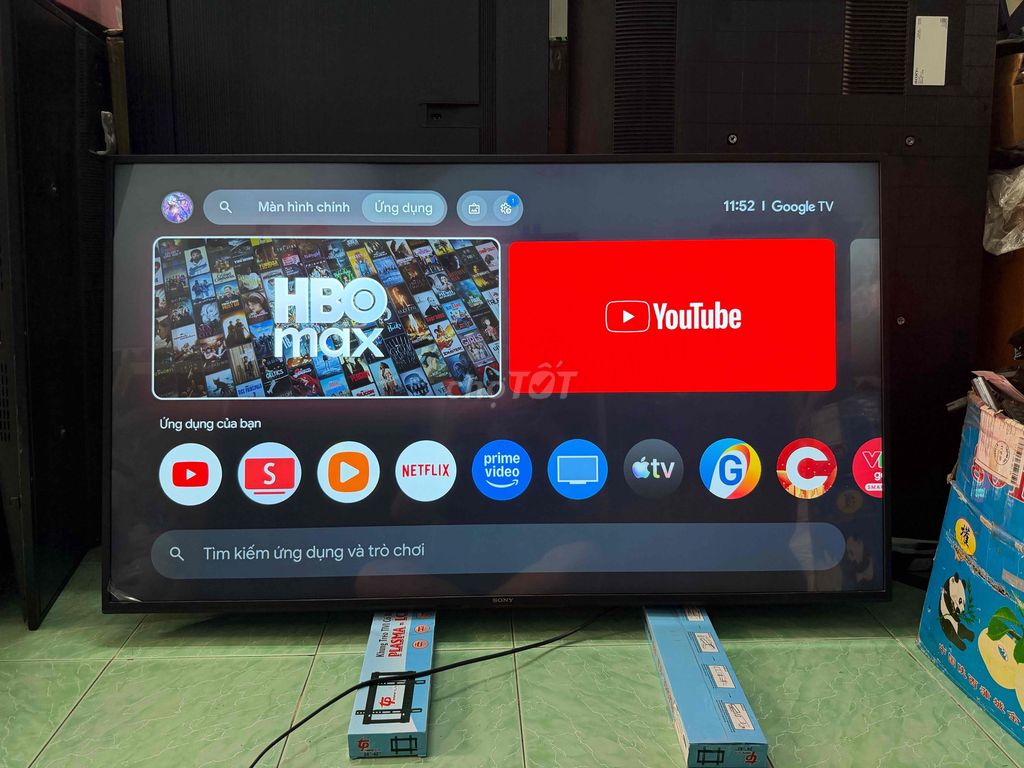 Google Tivi Sony 55inch 4K giọng nói, mẫu 2021. Mua bán Tivi, Âm thanh tại Quận Gò Vấp Tp Hồ Chí Minh được đăng bởi Tivi Store hình 1