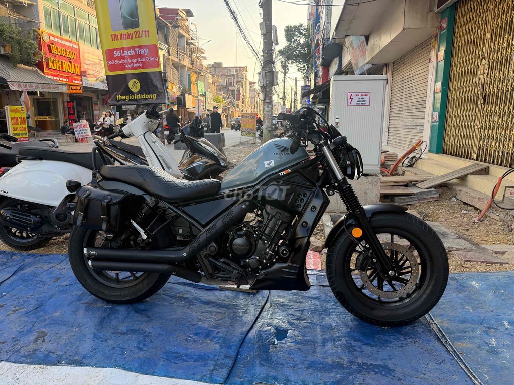 Honda Rebel 300 đky 2021 độ nhiều đồ chơi zin chât. Mua bán Xe máy tại Quận Ngô Quyền Hải Phòng được đăng bởi Dương Vũ hình 2