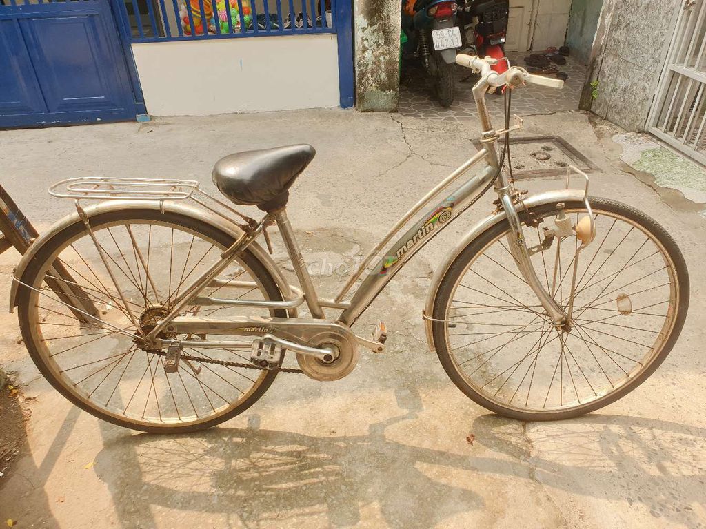 Xe đạp Martin khung Inox Bạc. Mua bán Xe đạp tại Quận 4 Tp Hồ Chí Minh được đăng bởi Nguyễn Thanh Vinh  hình 3