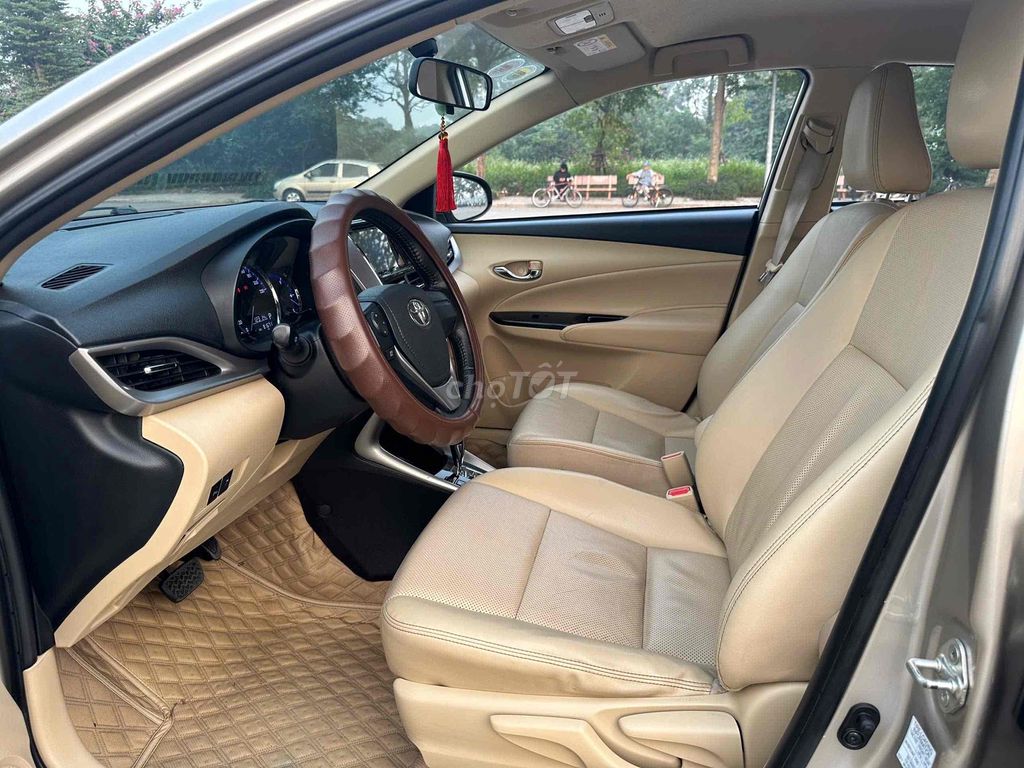 Toyota Vios G 2019 Vàng cát 8.3 km. Mua bán Ô tô tại Quận Hoàng Mai Hà Nội được đăng bởi NHẬT DOANH AUTO  hình 9