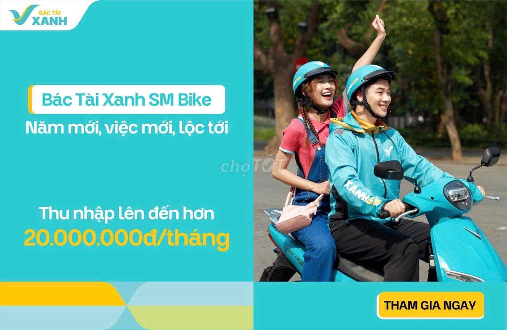 Tuyển 100 Tài Xế Xe Máy Điện-20tr/tháng-Q.Gò Vấp. Việc làm tại Quận Gò Vấp Tp Hồ Chí Minh được đăng bởi Xanh SM hình 2