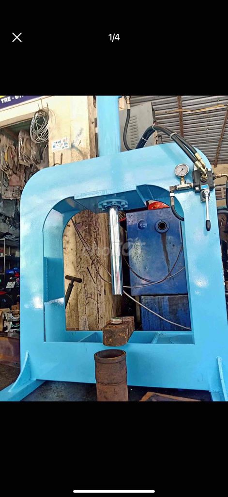máy ép thủy lực. Mua bán Đồ chuyên dụng, Giống nuôi trồng tại Thành phố Thuận An Bình Dương được đăng bởi co khi che tao may hình 1
