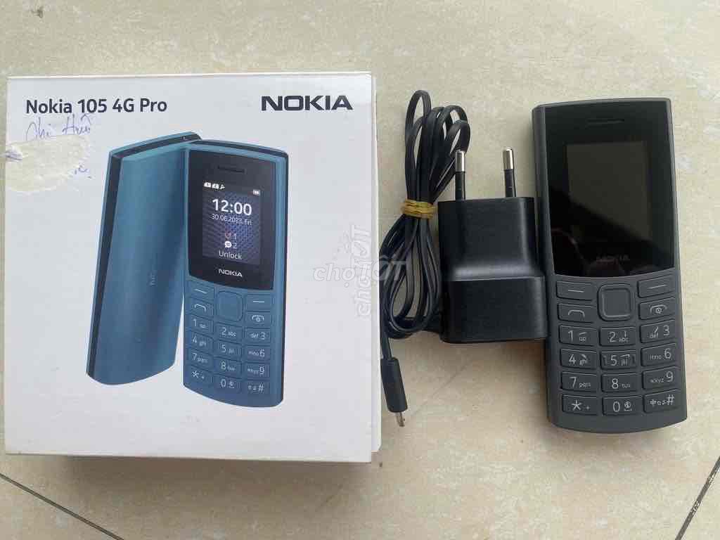Nokia 105 4G Pro Xám. Mua bán Điện thoại tại Thành phố Mỹ Tho Tiền Giang được đăng bởi Hoàng Giang hình 1