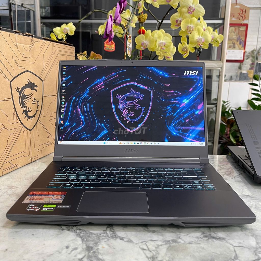 MSI ThinA15 B7UCX Ryzen 5-7535HS/16/512  RTX 2050. Mua bán Laptop tại Quận Tân Phú Tp Hồ Chí Minh được đăng bởi PHAN TRỌNG THIỆN hình 1