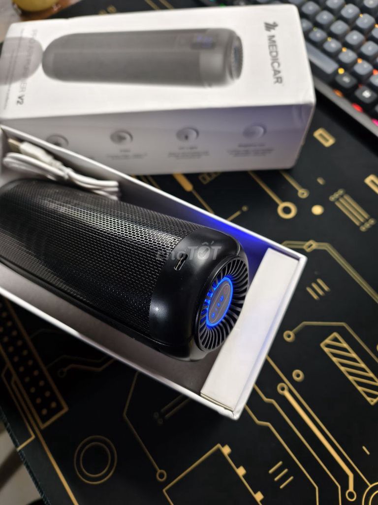 Máy lọc không khí ô tô kết hợp tinh dầu Medicar V2. Mua bán Phụ tùng xe tại Huyện Trảng Bàng Tây Ninh được đăng bởi Khang hình 4