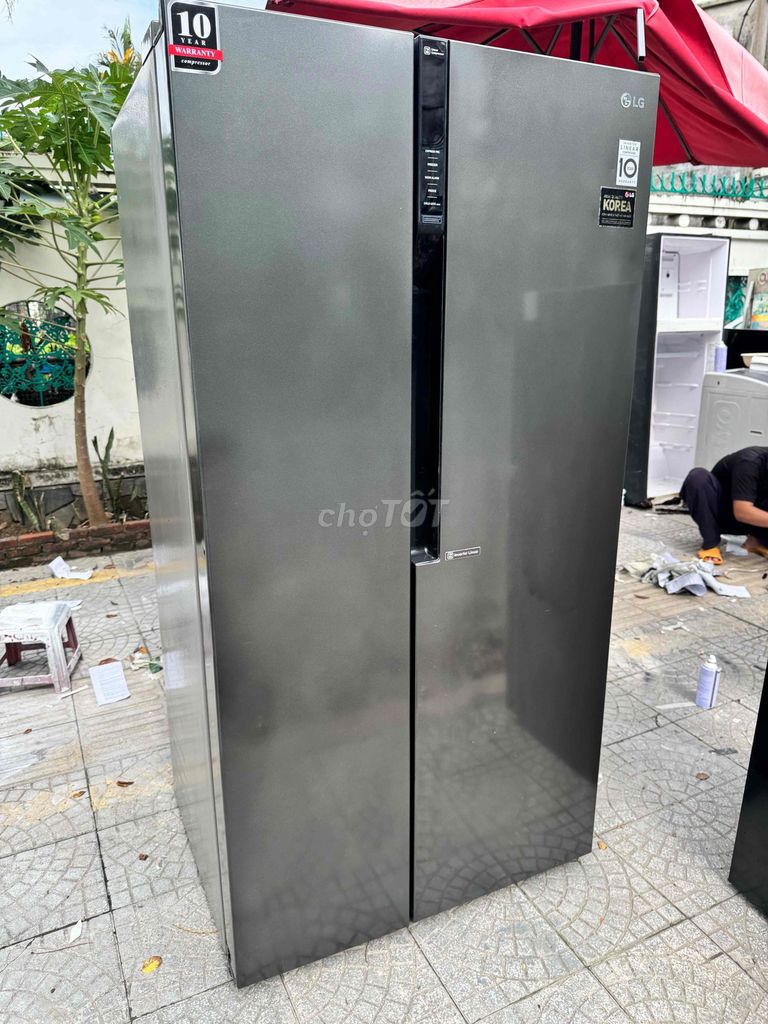 Thanh lý tủ lạnh side by side 2 cánh LG 670 lít. Mua bán Tủ lạnh tại Quận Thanh Khê Đà Nẵng được đăng bởi Phúc Đỗ hình 1