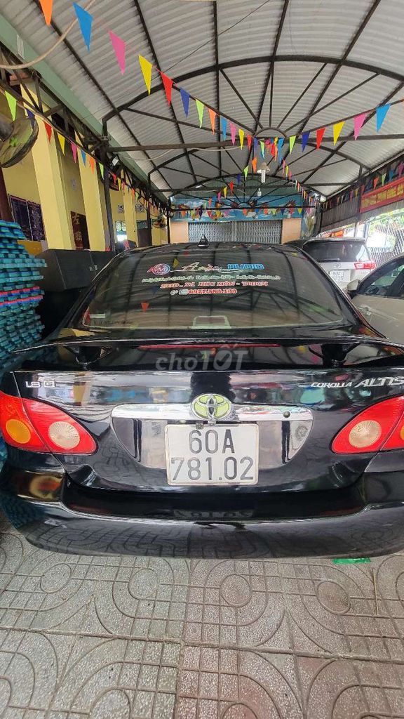 Toyota Corolla Altis 2003 Đen. Mua bán Ô tô tại Huyện Hóc Môn Tp Hồ Chí Minh được đăng bởi A mau  hình 3