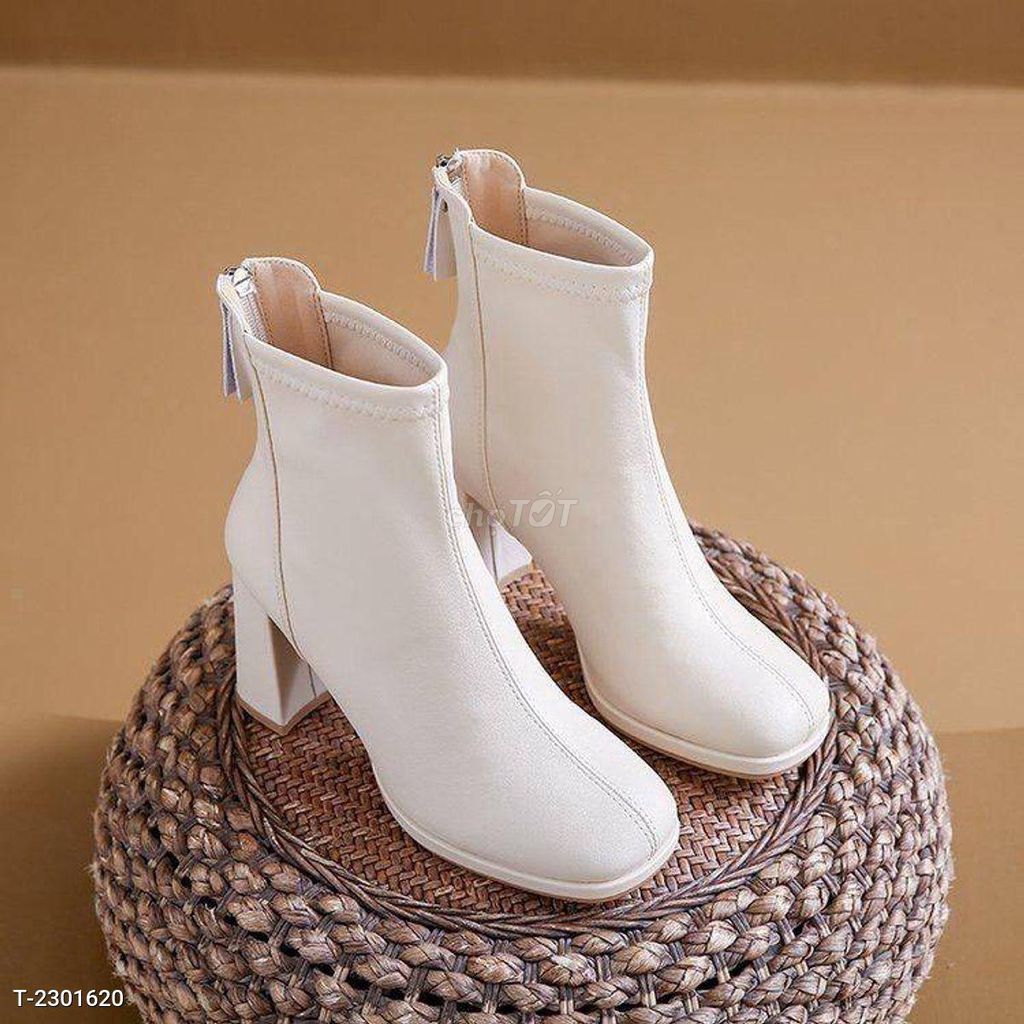 BOOT NỮ CHẤT DA LÓT LÔNG ĐẾ 8CM PARISTA PP553. Mua bán Giày dép tại Quận Đống Đa Hà Nội được đăng bởi Siêu thị Anh Tú 68   hình 1