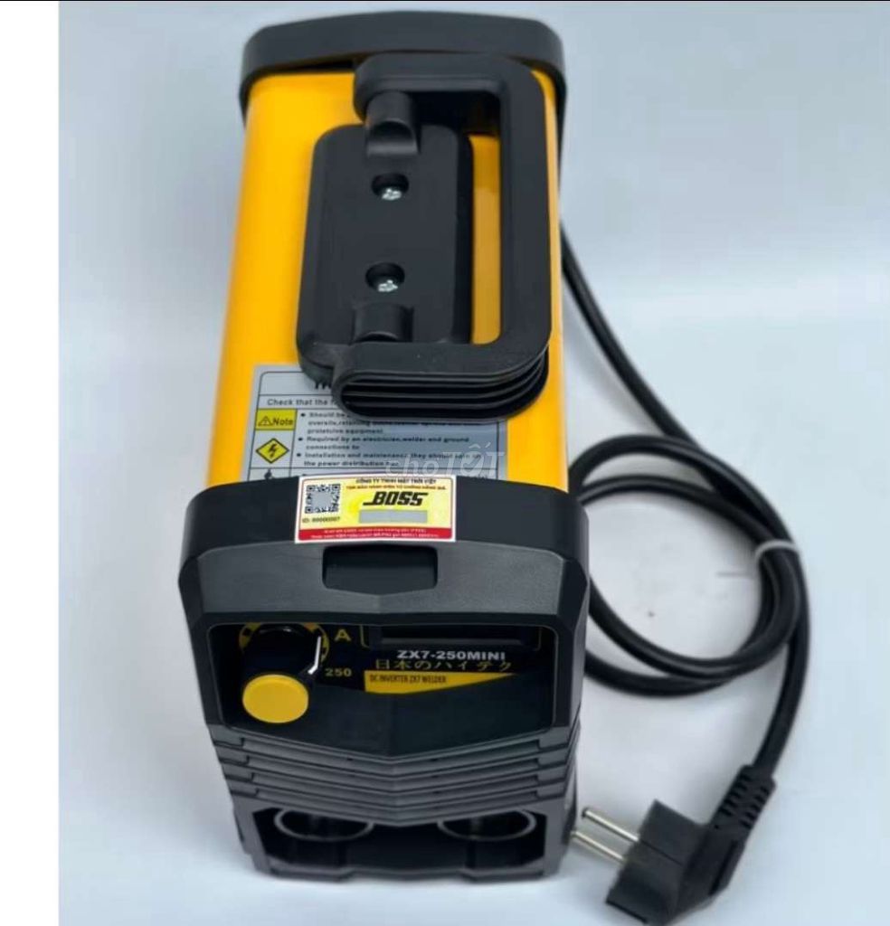 Máy hàn Inverter BOSS ZX7-250MINI Vàng, Đen. Mua bán Đồ chuyên dụng, Giống nuôi trồng tại Huyện Đắk Mil Đắk Nông được đăng bởi Nguyễn Cân hình 1