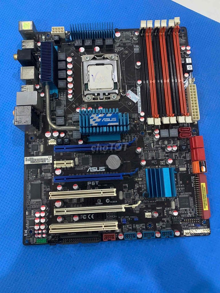 Combo mainboard Asus P6T + chip intel Xeon E5620