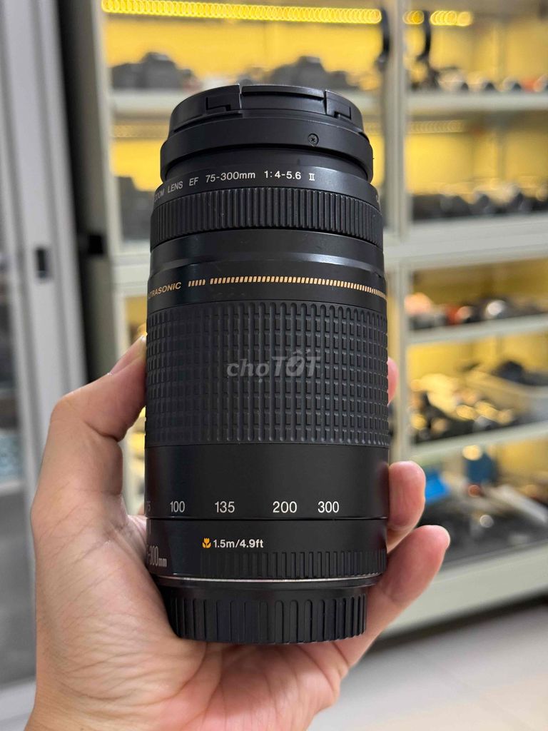 Ống Kính Canon Tele 75-300 II. Mua bán Máy ảnh, Máy quay tại Quận Cầu Giấy Hà Nội được đăng bởi Vũ Tiệp Camera hình 1