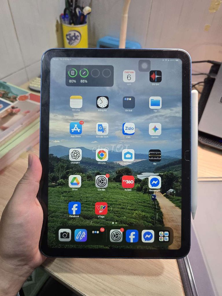Apple iPad (thế hệ 10) 64GB Xanh dương. Mua bán Máy tính bảng tại Quận Bình Thuỷ Cần Thơ được đăng bởi Minh  hình 1