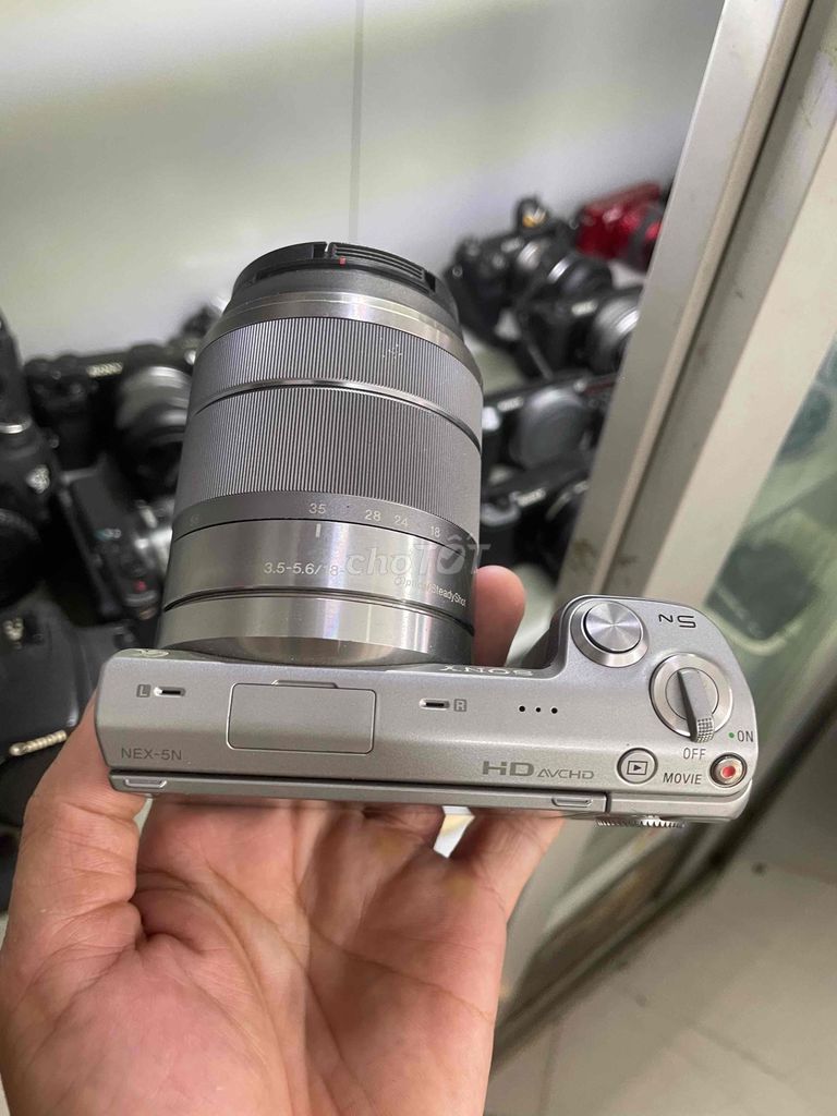 Máy ảnh Sony NEX-5N Bạc kèm kít. Mua bán Máy ảnh, Máy quay tại Quận Thanh Xuân Hà Nội được đăng bởi Mua bán giao lưu các Dòng máy ảnh giá tốt hình 1