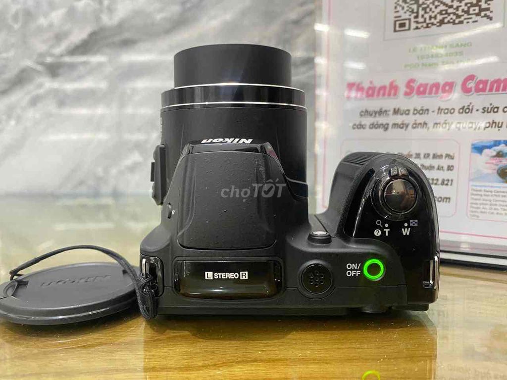 Máy ảnh Nikon L810 Đen Ám nhẹ. Mua bán Máy ảnh, Máy quay tại Thành phố Thuận An Bình Dương được đăng bởi Thành Sang Camera hình 1