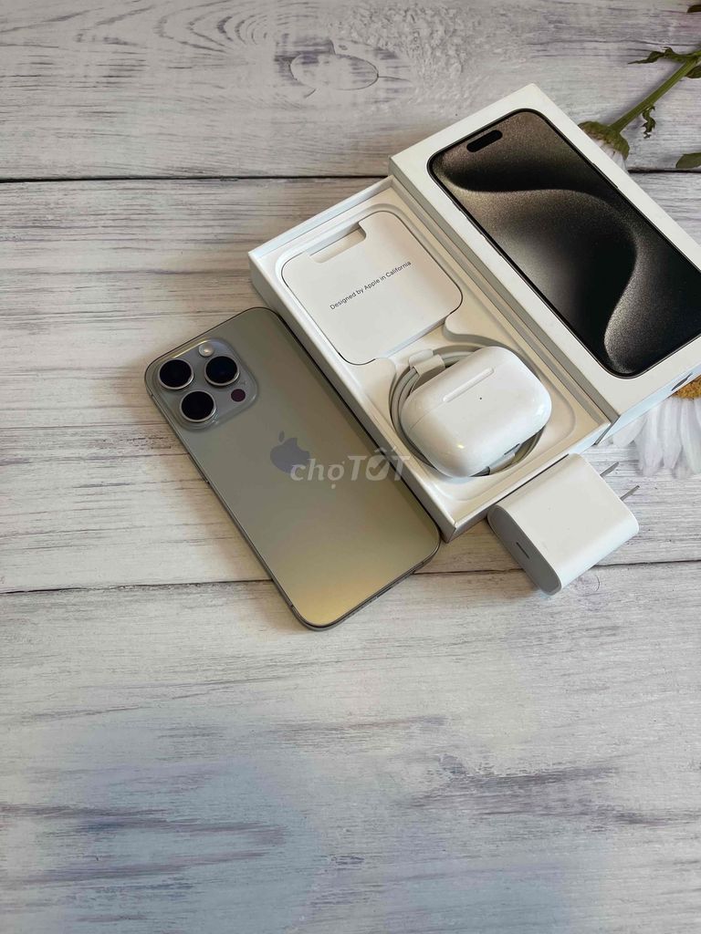 iPhone 15 Pro 256G Pin 97% Bản QTế Zin Full Đẹp. Mua bán Điện thoại tại Quận Tân Bình Tp Hồ Chí Minh được đăng bởi Phát Vận Phát Tài hình 1