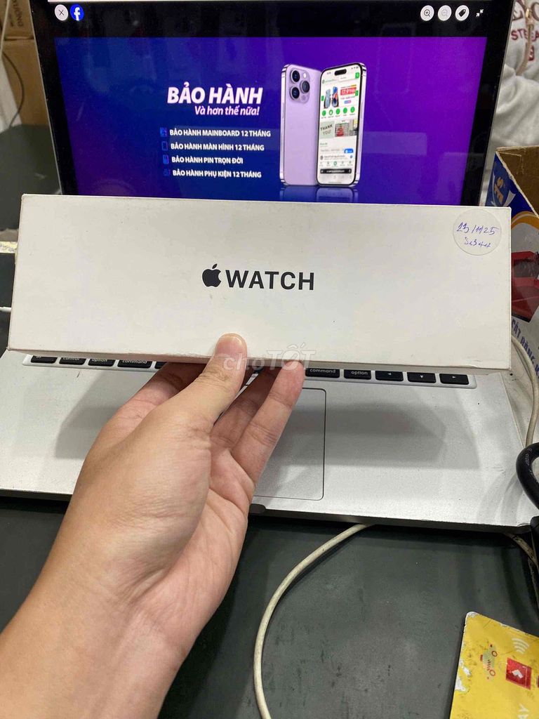 Apple Watch SE 3 44mm GPS Xanh Đã sử dụng. Mua bán Thiết bị đeo thông minh tại Quận 3 Tp Hồ Chí Minh được đăng bởi Tuấn Nguyễn hình 1