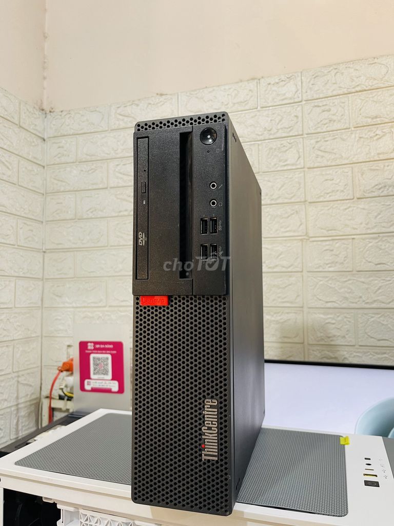 Thùng PC ThinkCentre Core I3 Gen 7- 8G-SSD 120Gb