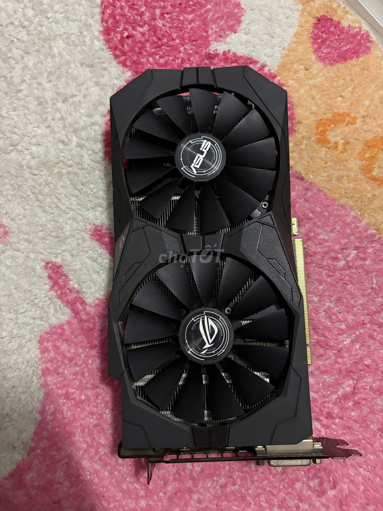 Card đồ họa Asus ROG RX 570 4GB Đen. Mua bán Linh kiện (RAM, Card...) tại Quận Cái Răng Cần Thơ được đăng bởi Bảo Lộc Đường hình 1