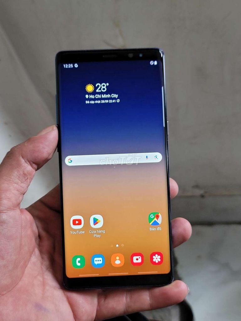 Samsung note 8 xanh 6gb 64gb full.bán có gl đổi