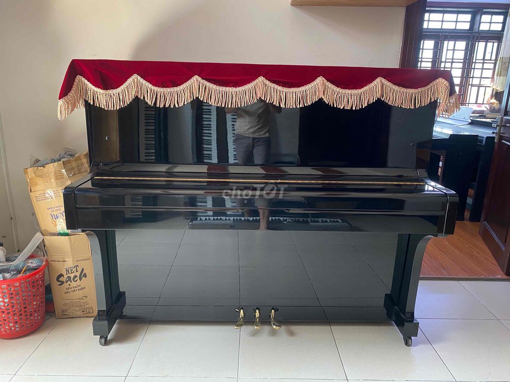 piano cơ uprigh FLORA 20 nhật zin bao ship