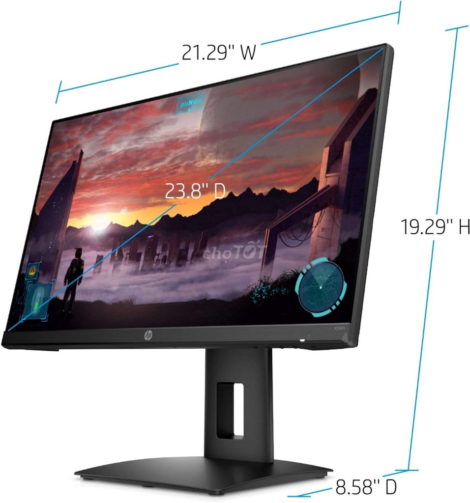 Màn hình HP X24ih Gaming Monitor  144 Hz – IPS