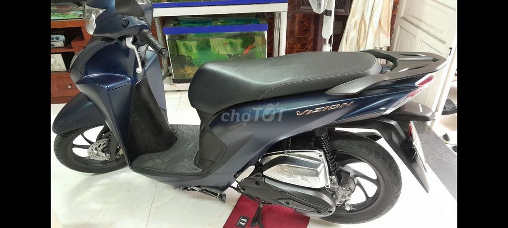 Honda Vision 2021 Đặc biệt Xanh nhám. Mua bán Xe máy tại Quận Gò Vấp Tp Hồ Chí Minh được đăng bởi Anh Dũng  hình 4
