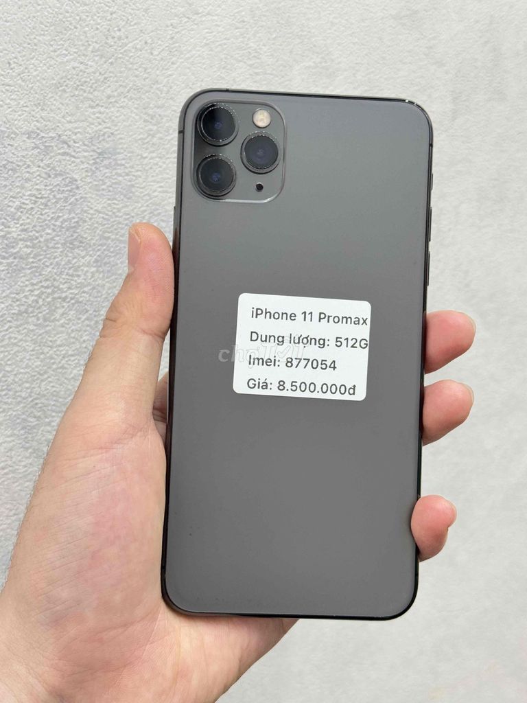 iPhone 11 Pro Max 512GB đen máy đẹp keng. Mua bán Điện thoại tại Thành phố Buôn Ma Thuột Đắk Lắk được đăng bởi Nguyễn Hoàng hình 1