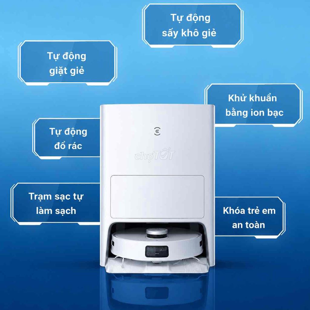 Robot hút bụi lau nhà ECOVACS T10 PRO. Mua bán Thiết bị vệ sinh, nhà tắm tại Quận Ngô Quyền Hải Phòng được đăng bởi Em Quyền hình 1