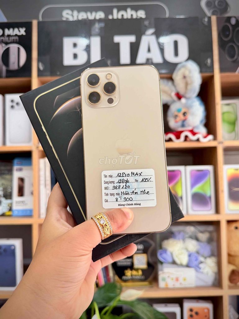 iPhone 12 Pro Max 128GB (Ám Nhẹ Màn). Mua bán Điện thoại tại Thành phố Long Xuyên An Giang được đăng bởi Bi Táo Store hình 1