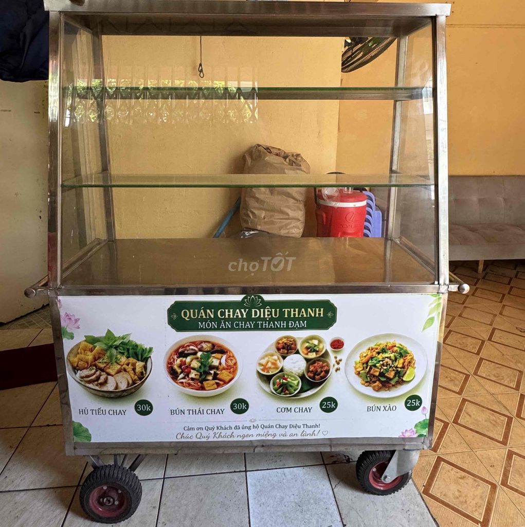 Tủ bán đồ ăn Kính Inox Bạc Mới. Mua bán Đồ chuyên dụng, Giống nuôi trồng tại Quận 6 Tp Hồ Chí Minh được đăng bởi khang khang hình 1