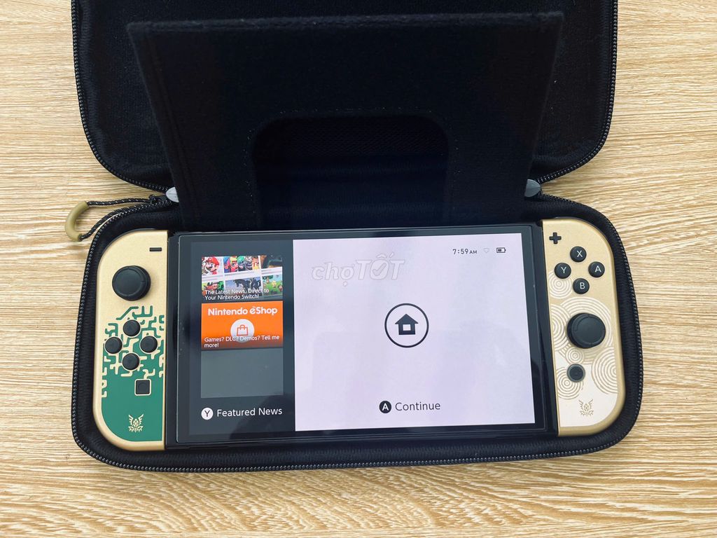 Máy chơi game Nintendo Switch OLED Zelda. Mua bán Thiết bị chơi game tại Quận Đống Đa Hà Nội được đăng bởi Tú Dybala hình 1
