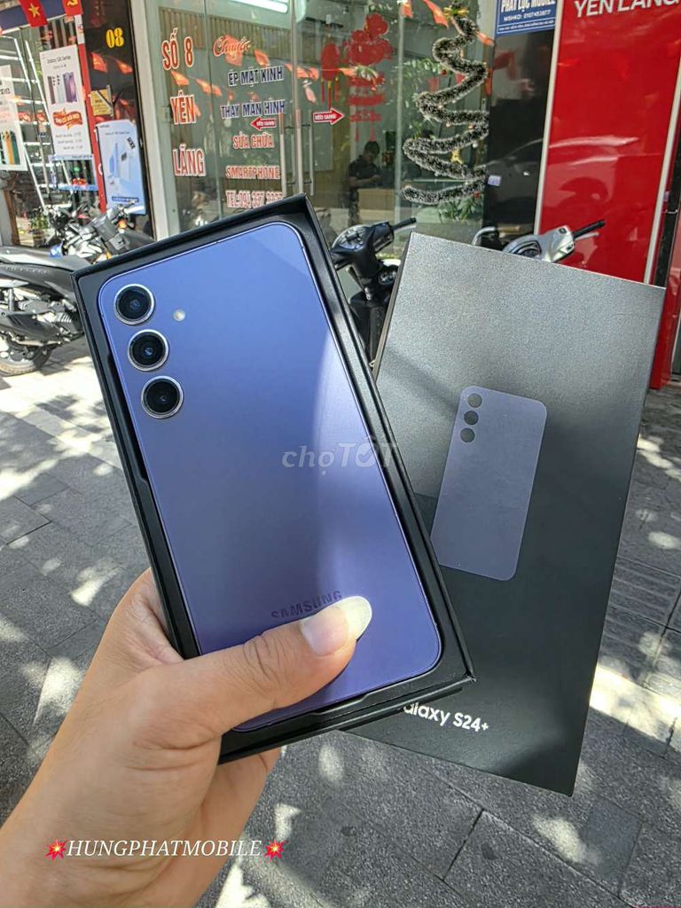Samsung Galaxy S24 Plus 5G BẢN SSVN 256GB fulbox. Mua bán Điện thoại tại Quận Đống Đa Hà Nội được đăng bởi HƯNG PHÁT Mobile hình 1