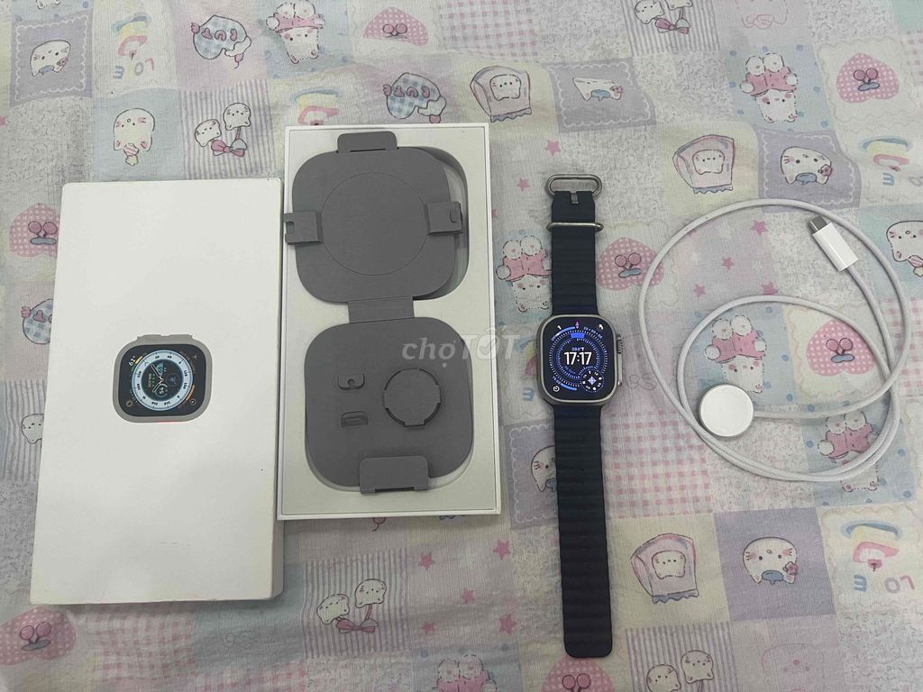 Apple Watch Ultra 1 Đen máy Mỹ fullbox. Mua bán Thiết bị đeo thông minh tại Huyện Nhà Bè Tp Hồ Chí Minh được đăng bởi Phạm Hoàng Phương Anh hình 1