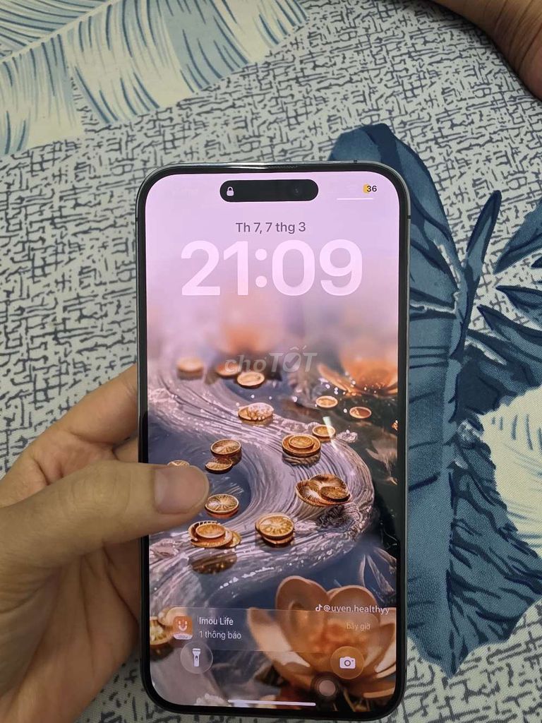Apple iPhone 14 Pro Max 128GB Tím Mới. Mua bán Điện thoại tại Huyện Cái Bè Tiền Giang được đăng bởi NTrung Tin hình 1