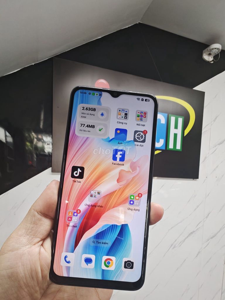 Oppo A18 Đen Đã qua sử dụng. Mua bán Điện thoại tại Quận Thanh Khê Đà Nẵng được đăng bởi Itech ĐN hình 1